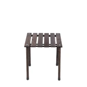 Bag The Joy 40x40x40 cm Ahşap Katlanır Kamp ve Piknik Masası - Antrasit - 4