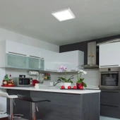 24 Watt Günışığı Ledli Çok Kaliteli Sıva Üstü Tavan Armatür 22 x 22 Cm Kare Sıva Üstü Tavan Armatürü - 4