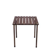 Bag The Joy 50x50x50 cm Ahşap Katlanır Kamp ve Piknik Masası - Antrasit - 3