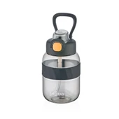Shotay Pipetli Su Matarası Tritan Siyah 700Ml - 1