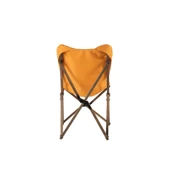 Bag The Joy Ahşap Katlanır Kamp Bahçe Sandalyesi Antrasit İskelet Hardal Kılıf - 5