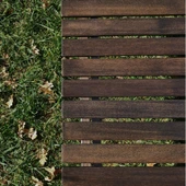 Bag The Joy 70x70x55 cm Ahşap Katlanır Kamp ve Piknik Masası - Antrasit - 10