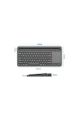 Type-C Şarj Portlu Telefon ve Tablet Standlı Wireless Klavye BK281 - 2