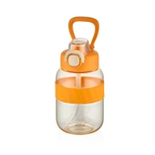 Shotay Pipetli Su Matarası Tritan Turuncu 700Ml - 1