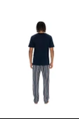 U.S. Polo Assn. 18905 Erkek Bisiklet Yaka Kısa Kol Şortlu 3'lü Pijama Takım - 6