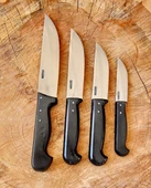 Tapan Mutfak Bıçağı Seti 4 Parça 30-26-24-19 cm Paslanmaz - 1