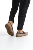 Erkek Hakiki Deri Loafer Comfort Ayakkabı Dikişli Günlük Ayakkabı - 7