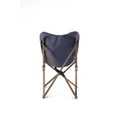 Bag The Joy Ahşap Katlanır Kamp Bahçe Sandalyesi Antrasit Iskelet Lacivert Kılıf - 4