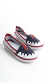 Kadın Hakiki Deri Babet Düz Taban Önü Lastik Detaylı Slip-On Günlük Ayakkabı - 7