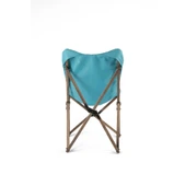 Bag The Joy Ahşap Katlanır Kamp Bahçe Sandalyesi Antrasit Iskelet Turkuaz Kılıf - 4