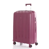 MÇS 3lü Set Kırılmaz Silikon Seyahat Valizi Bavulu V305 Mürdüm thumbnail 5