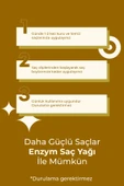 ENZYM COSMETICS Hızlı Uzama Etkili, Onarıcı Kompleks Doğal Saç Bakım Yağı 100 ml (MACADAMİA VE BİBERİYE YAĞI) - 4