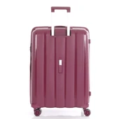 MÇS 3lü Set Kırılmaz Silikon Seyahat Valizi Bavulu V305 Mürdüm thumbnail 4