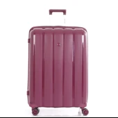 MÇS 3lü Set Kırılmaz Silikon Seyahat Valizi Bavulu V305 Mürdüm thumbnail 2