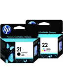 HP 21 SD367AE Renkli + Siyah 2'li Set Kartuş - 1