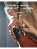 Anker Nebula Capsule Air 150 Lümen Siyah HD Wi-Fi Google Taşınabilir Mini Projeksiyon Cihazı - 2