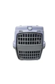 Pribor HZ-100 Kedi Köpek Evcil Hayvan Taşıma Çantası Box Orta Boy Çok Fonksiyonlu Lila Gri - 3