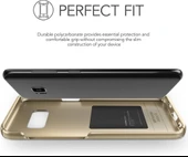 Verus Samsung Galaxy S8 Kılıf Simpli Mod Series - Brown thumbnail 4