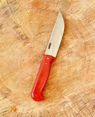 Tapan Mutfak Bıçağı Paslanmaz 26 cm Kırmızı - 1