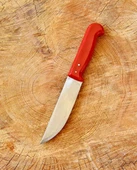 Tapan Mutfak Bıçağı Paslanmaz 26 cm Kırmızı - 3