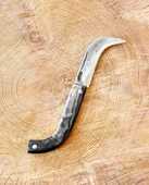 Tapan Ters Aşı ve Budama Bıçağı 20-22 cm Kara Çelik Boynuz - 4