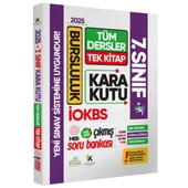 2025 7.sınıf İOKBS BURSLULUK Tüm Dersler Çıkmış Soru Bankası Tek Kitap Yeni Sistem Tamamı Çözümlü - 2
