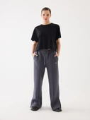 Füme Şardonlu Yırtmaç Detay Jogger - 10