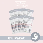Deep Fresh Tek Kullanımlık Hyaluronic Acid Yaşlanma ve Kırışıklık Karşıtı Yüz Maskesi 8 adet - 1