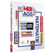 2025 MEB-AGS MATEMATİK Kara Kutu 1. ve 2.Cilt ÖSYM Çıkmış Soru Bankası 2li Set Video/PDF Çözümlü - 2