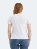 Slazenger Vivek Kadın Basic Kısa Kol T-shirt - 10