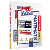 2025 MEB-AGS MATEMATİK Kara Kutu 1. ve 2.Cilt ÖSYM Çıkmış Soru Bankası 2li Set Video/PDF Çözümlü - 3
