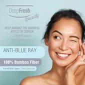 Deep Fresh Tek Kullanımlık Zinc Oxide Dijital Yaşlanma Karşıtı Yüz Maskesi 8 adet - 2