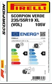 Pirelli 235/55 R19 105V XL Scorpion Verde VOL Oto Yaz Lastiği (Üretim: 2024) - 4