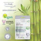 Deep Fresh Tek Kullanımlık Aloe Vera Nemlendirici Nem Takviyesi Yüz Maskesi 8 adet - 3