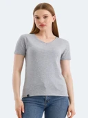 Slazenger Vivek Kadın Basic Kısa Kol T-shirt - 11