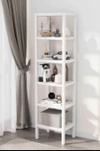 HOMENIVA 6 Katlı Ombeg Düzenleyici Banyo Rafı, Havluluk, Deterjanlık Makyaj Organizer - 2