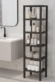 HOMENIVA 6 Katlı Ombeg Düzenleyici Banyo Rafı, Havluluk, Deterjanlık Makyaj Organizer - 9