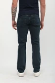 Erkek Likralı Regular Fit Haki Jean Pantolon - 6