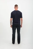 Erkek Likralı Regular Fit Lacivert Jean Pantolon - 5
