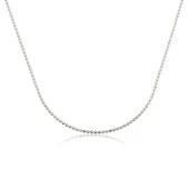 Gümüş Küçük Top Zincir - 1