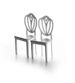 JORDANIA SANDALYE BEYAZ 1/025 JE07-E3025-02 thumbnail 1