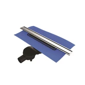 Vitra 59980476000 Eco-Flow V-Flow Dk100 40 cm Mat Krom Yandan Duş Kanalı - 1