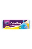 Parex Güçlü Çöp Torbası Orta Boy 15 Pkt - 1