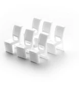 JORDANIA SANDALYE BEYAZ 1/100 JE07-E3100 thumbnail 2