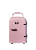 FİESTA ANKASTRE MİNİ BUZDOLABI - PUDRA PEMBE - 2