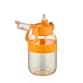 Shotay Pipetli Su Matarası Tritan Turuncu 1000Ml thumbnail 2