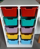 DOLAP PLASTİK 10 ÇEKMECELİ - 1