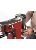 Ariete Moderna Espresso Slim 1300 W Kırmızı Kahve Makinesi thumbnail 3