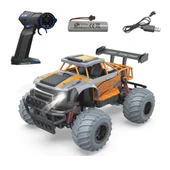 Uzaktan Kumandalı Full Fonksiyon 1:14 Şarjlı 2.4G Off-Road Araba Turuncu - 1