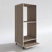 Kenzlife fırın dolabı halime crd 145*60*56 mutfak kapaklı ayaklı banyo kiler ofis thumbnail 3